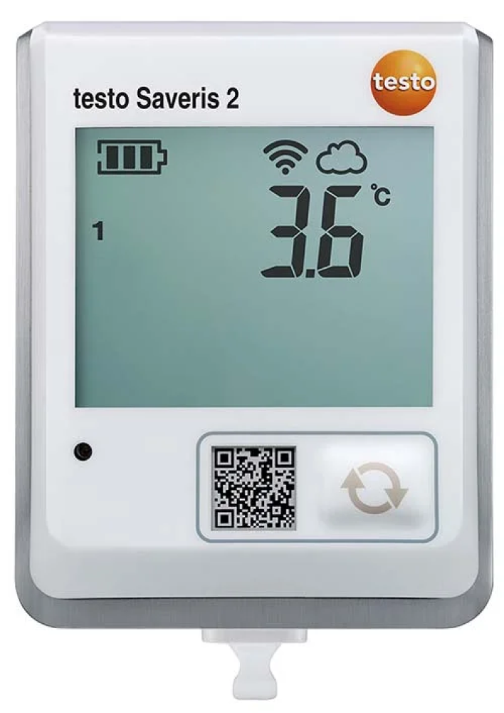 Testo Funk-Datenlogger mit Displ. Testo Saveris 2-T1 mit integr. NTC Fühl.